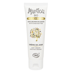 Crème de Jour hydratante et nourrissante à l'Huile d'Argan bio Marilou Bio pour peaux sèches